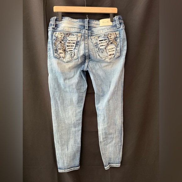 Miss Me Light Blue Women Jeans - Picture 2 of 3